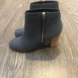 Cole Haan- stunning must have blue booties- size 7